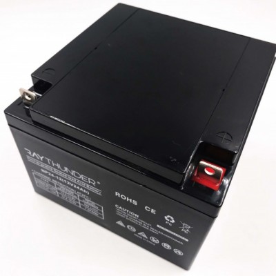 厂家直批12V24AH铅酸蓄电池 UPS电源启动电源储能电源
