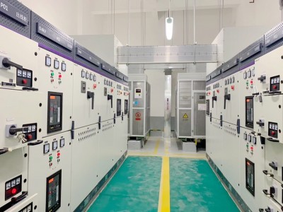 紫光电气承接东莞长安镇变压器增容包通电